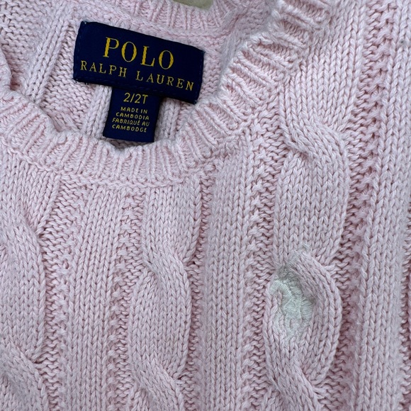 2T Polo Ralph Lauren Knitted Dress - Picture 2 of 3